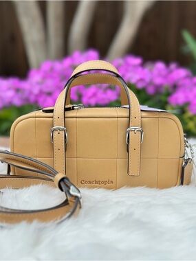 NWT Coachtopia Alter/Ego Tan Mini Satchel Bag
